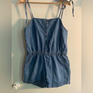 Denim jeans romper Xs Alfred Sung Pure